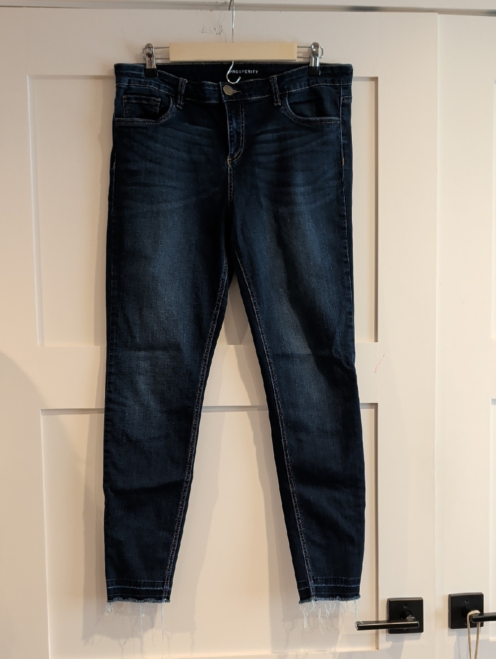 Prosperity Brand Dark Blue Skinny Jeans - Size 33